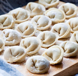 Uszka z kapustą i grzybami