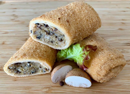 Krokiety z kapustą i pieczarkami 