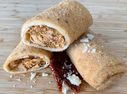 Krokiety z kurczakiem i serem mozzarella 