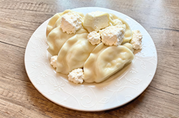 Pierogi z serem na słodko 